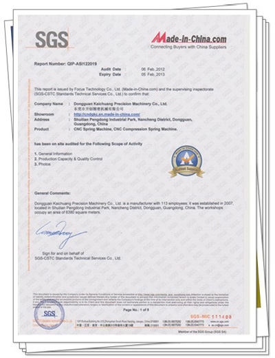 SGS Authentication