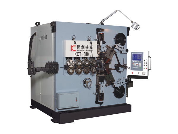 KCT-680 6 Axis CNC High-speed spring coiling machine