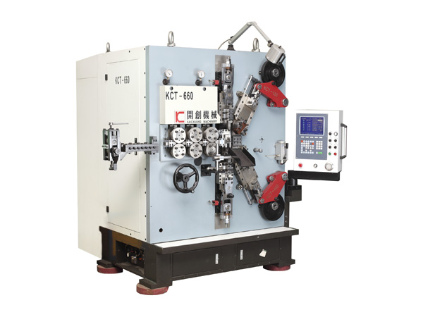 KCT-660 6 Axis CNC High-speed spring coiling machine