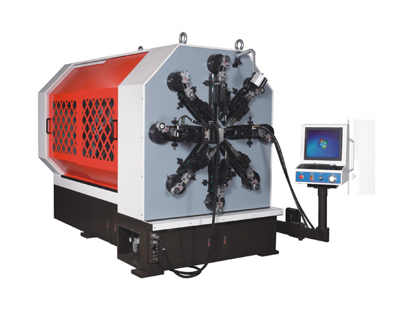 KCT-1260WZ 12 Axis camless CNC versatile spring rotating forming machine