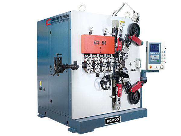 KCT-680 six-axis CNC high-speed spring coiling machine